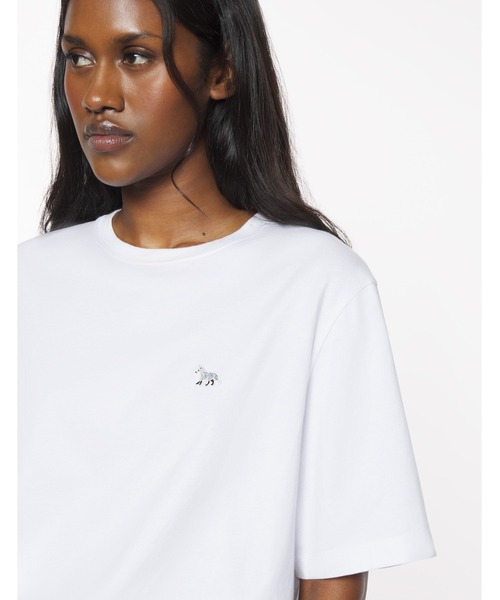 Maison Kitsune(メゾンキツネ)の「BABY FOX PATCH COMFORT TEE-SHIRT(Tシャツ/カットソー・レディース・ホワイト・XL/L/XS/XXS/M/S)」の5枚目の写真
