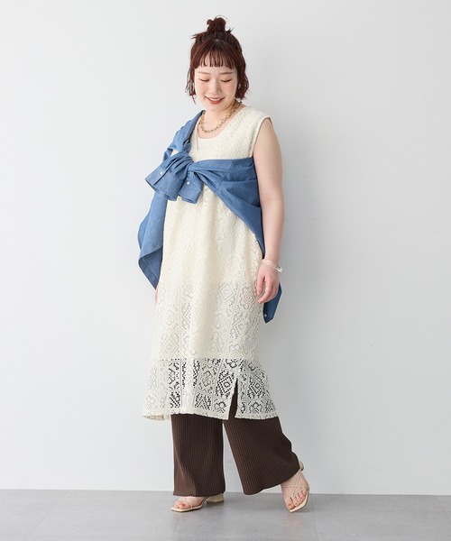 mchlさん専用　アーニーアンドエッシー ノースリーブワンピース ボレロ120 アースミュージックアンドエコロジー earth music&ecology SET2