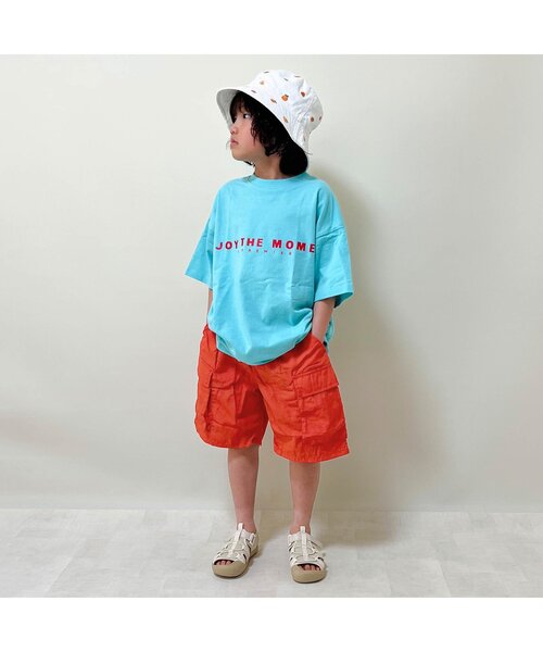 BREEZE(ブリーズ)の「【WEB限定/ジュニア対応】ナイロンアクティブカーゴハーフパンツ(カーゴパンツ・キッズ・ベージュ/ブラック/ロイヤルブルー/オレンジ/ブラウン/グリーン・90/120/130/140/100/150/110)」の10枚目の写真