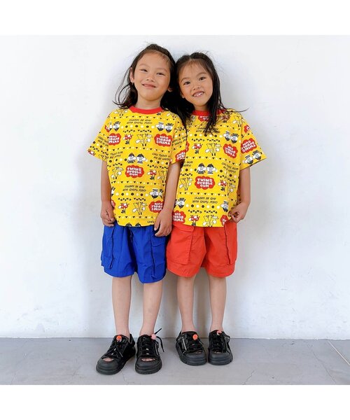 BREEZE(ブリーズ)の「【WEB限定/ジュニア対応】ナイロンアクティブカーゴハーフパンツ(カーゴパンツ・キッズ・ベージュ/ブラック/ロイヤルブルー/オレンジ/ブラウン/グリーン・90/120/130/140/100/150/110)」の13枚目の写真