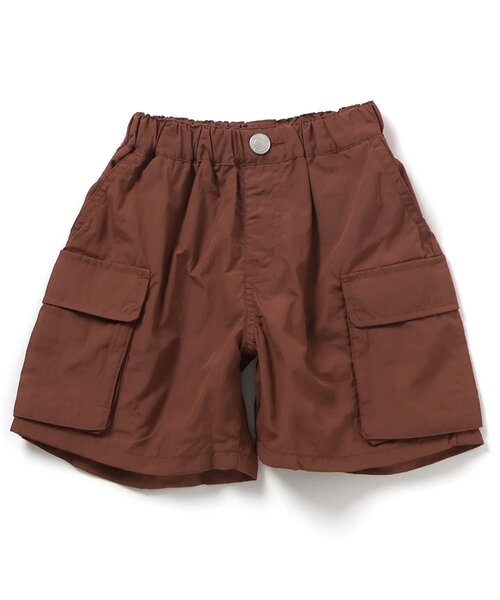 BREEZE(ブリーズ)の「【WEB限定/ジュニア対応】ナイロンアクティブカーゴハーフパンツ(カーゴパンツ・キッズ・ベージュ/ブラック/ロイヤルブルー/オレンジ/ブラウン/グリーン・90/120/130/140/100/150/110)」の3枚目の写真
