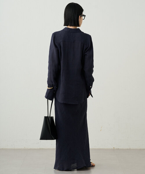 ラウンジドレス S リネンマーメイドスカート ロングスカート Loungedress スカート リネンマーメイドスカート : ZOZOTOWN