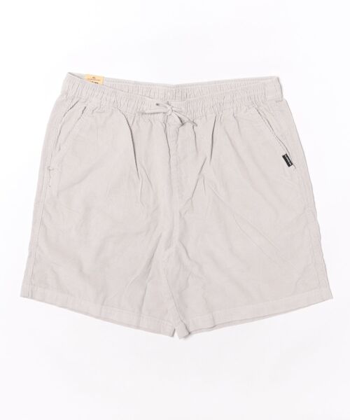 Quiksilver(クイックシルバー)の「TAXER CORD WS /クイックシルバーコーデュロイハーフパンツ(その他パンツ・メンズ・グリーン/ブラック/ホワイト/グレー/ベージュ/ライトグレー/ミント/ブラック系その他/パープル・LARGE/MEDIUM/X-LARGE/SMALL)」の4枚目の写真