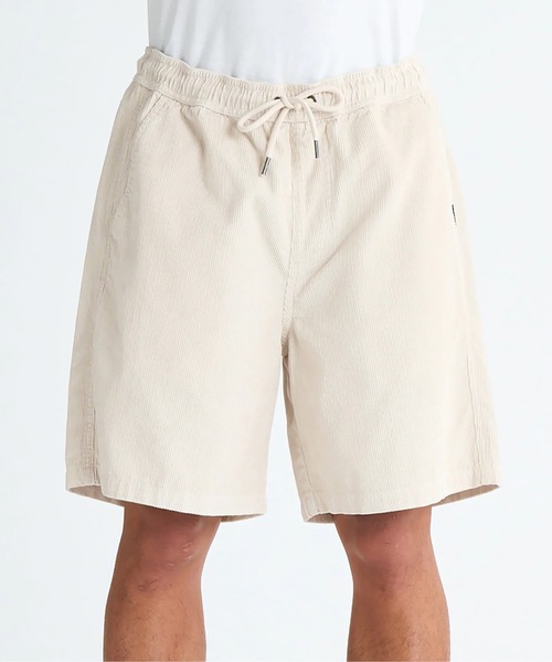 Quiksilver(クイックシルバー)の「TAXER CORD WS /クイックシルバーコーデュロイハーフパンツ(その他パンツ・メンズ・グリーン/ブラック/ホワイト/グレー/ベージュ/ライトグレー/ミント/ブラック系その他/パープル・LARGE/MEDIUM/X-LARGE/SMALL)」の5枚目の写真