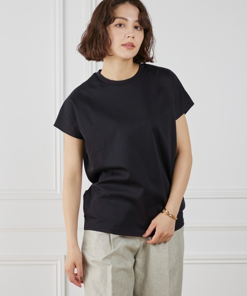 セール】【WEB限定】フレンチスリーブカットソー（Tシャツ
