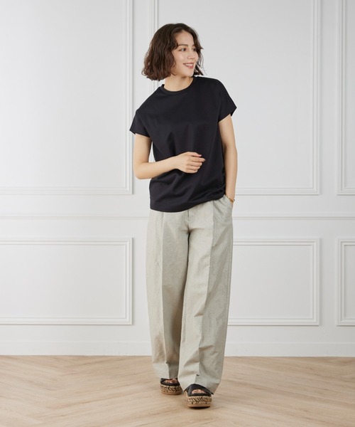 【WEB限定】フレンチスリーブカットソー