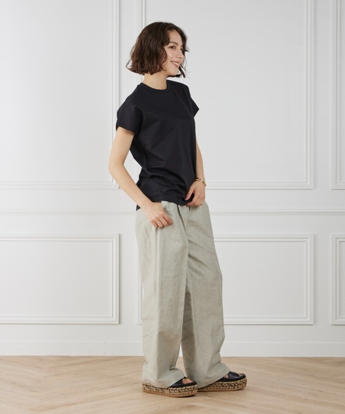 【WEB限定】フレンチスリーブカットソー