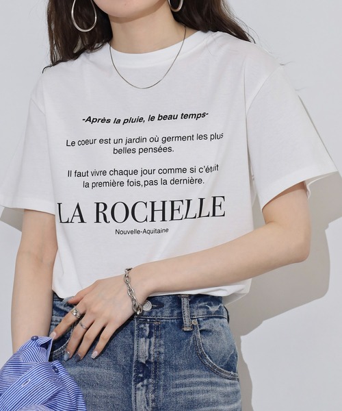 tシャツ hunch USAコットン　プリントTシャツ レディース hunch tシャツ USAコットン プリントTシャツ レディース