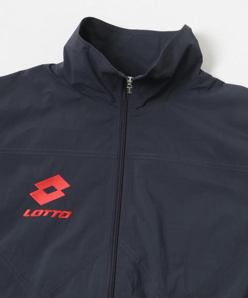 【新品未使用】Lotto ブラック ナイロンジャケット セール】LOTTO LOGO NYLON BLOUSON（ブルゾン）｜LOTTO（ロット
