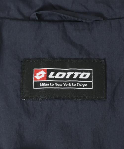 LOTTO(ロット)の「LOTTO LOGO NYLON BLOUSON(ブルゾン・メンズ・ブラック/ネイビー・MEDIUM/LARGE/X-LARGE)」の7枚目の写真