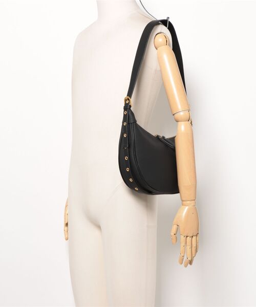 NiiNa(ニーナ)の「【 NiiNa / ニーナ 】高品質牛革 2way ラウンドデザイン ワンハンドル 本革ショルダーバッグ(ショルダーバッグ・レディース・カーキ/ブラック・FREE)」の20枚目の写真