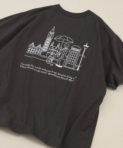 セール】tombonia/トムボニア tombonia London トラベル TEE（Tシャツ