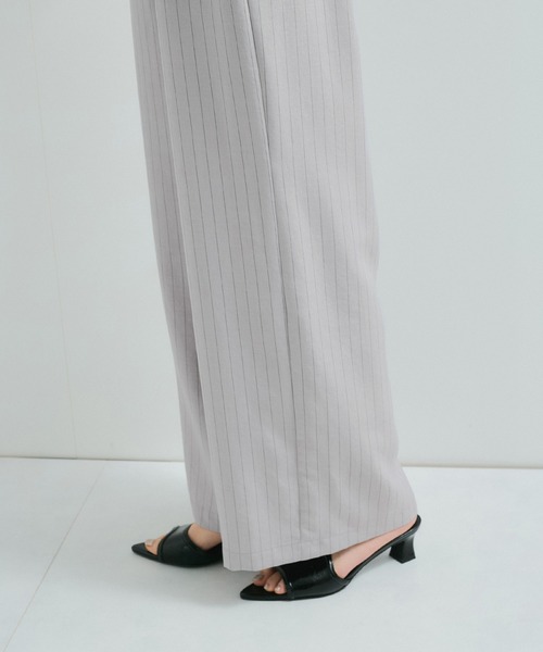 le cercle ADAM ET ROPE'(ルセルクルアダムエロペ)の「【セットアップ対応】タンブラーブッチャーワイドパンツ(その他パンツ・レディース・チャコールグレー/キャメル/ライトグレー/グレー系その他/ダークブラウン・FREE)」の19枚目の写真