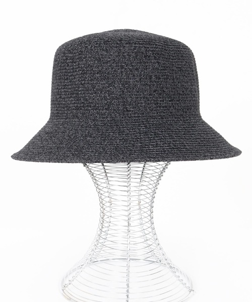 CAMBIO(カンビオ)の「mko12885-Polyester Braid Bucket Hat バケットハット(ハット・メンズ・ブラウン系その他/ベージュ系その他/ブラックミックス・FREE)」の14枚目の写真