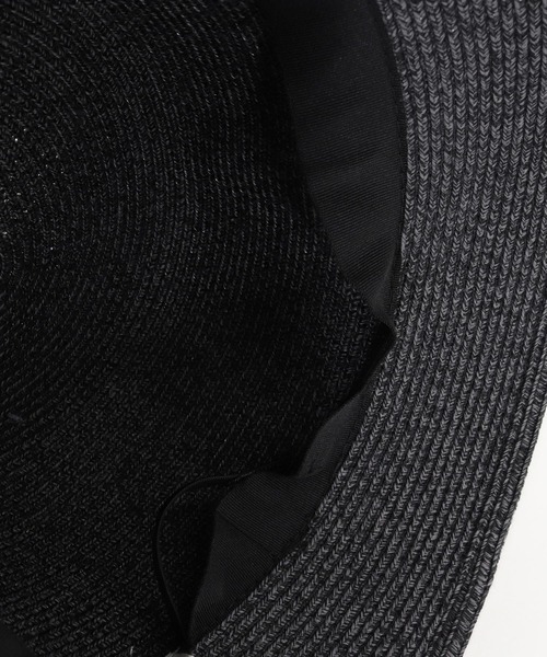 CAMBIO(カンビオ)の「mko12885-Polyester Braid Bucket Hat バケットハット(ハット・メンズ・ブラウン系その他/ベージュ系その他/ブラックミックス・FREE)」の8枚目の写真