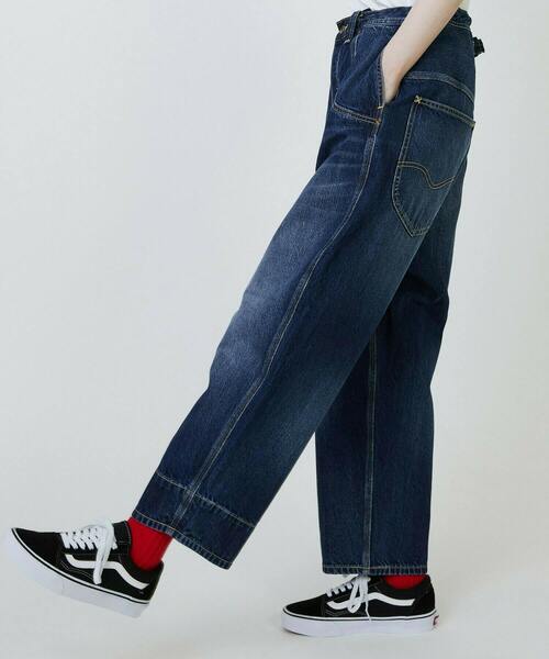 FRAPBOIS（フラボア）の「Lee×FRAPBOIS COW BOY PANTS（その他パンツ・レディース・ブルー/ブラック・M/S）」の4枚目の写真