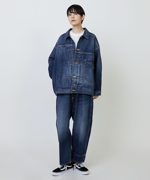 FRAPBOIS(フラボア)の「Lee×FRAPBOIS COW BOY PANTS(その他パンツ・レディース・ブルー/ブラック・M/S)」の4枚目の写真