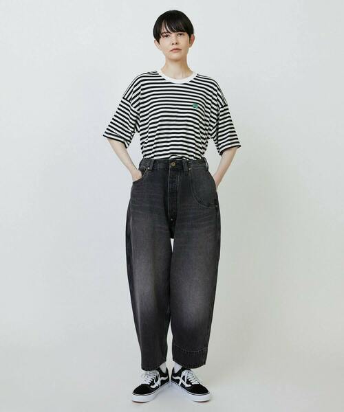 FRAPBOIS（フラボア）の「Lee×FRAPBOIS COW BOY PANTS（その他パンツ・レディース・ブルー/ブラック・M/S）」の3枚目の写真