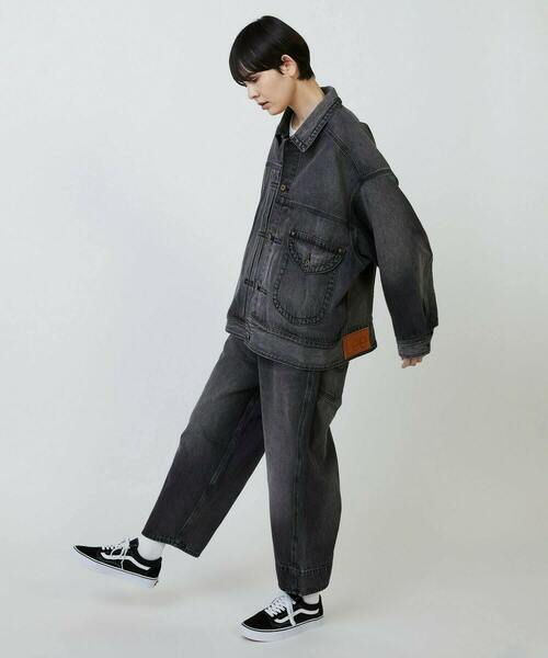 FRAPBOIS（フラボア）の「Lee×FRAPBOIS COW BOY PANTS（その他パンツ・レディース・ブルー/ブラック・M/S）」の7枚目の写真