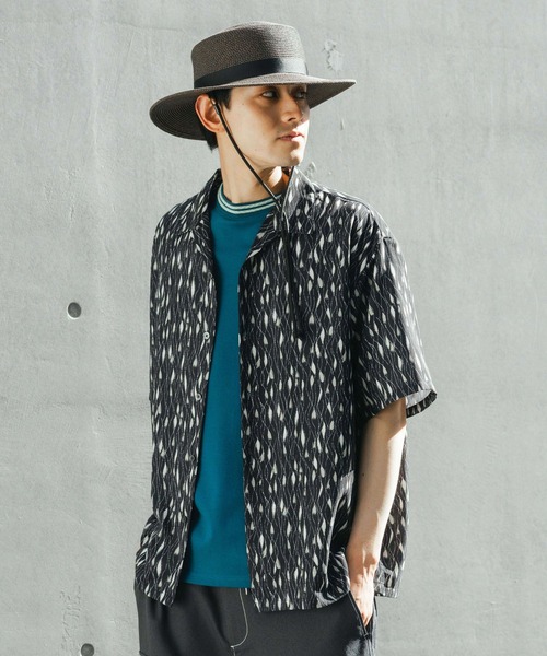 niko and...（ニコアンド）の「コード付きストローハット（ハット・メンズ・ベージュ/チャコール・FREE）」の14枚目の写真