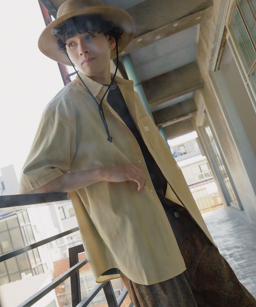 niko and...（ニコアンド）の「コード付きストローハット（ハット・メンズ・ベージュ/チャコール・FREE）」の7枚目の写真