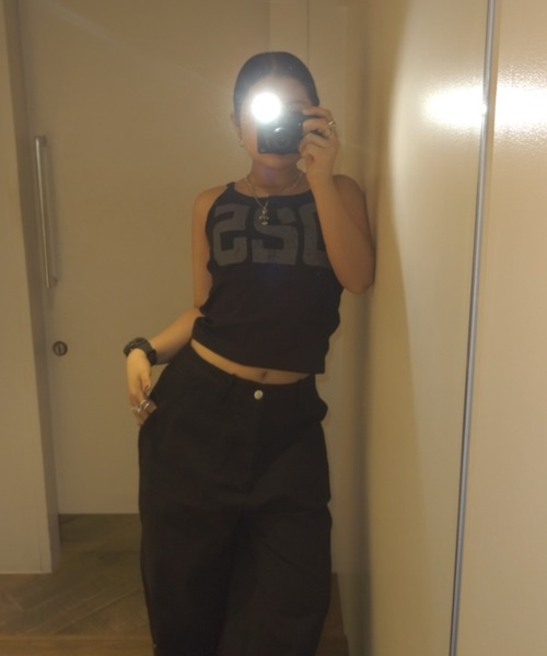 JEANASIS（ジーナシス）の「【25quee】ナンバリングカップ付きキャミ/497155（キャミソール・レディース・ブラック/グレー/レッド・FREE）」の21枚目の写真