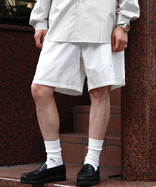 セール】BAL / バル WASHED TWILL WOVEN BELTED SHORT（その他