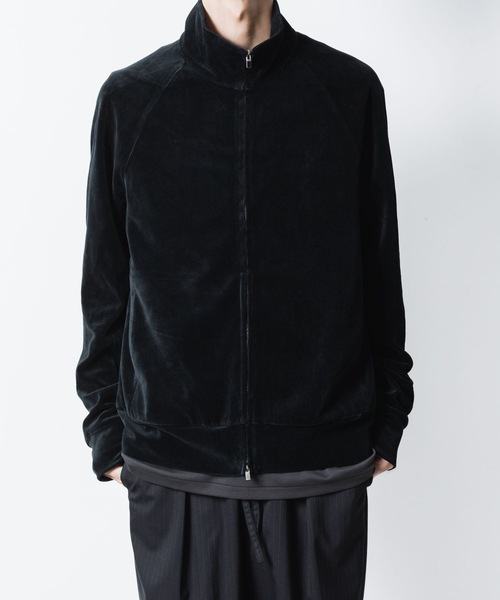 CO/PE ベロア ジャージートラックジャケット/ CO/PE VELOR JERSEY