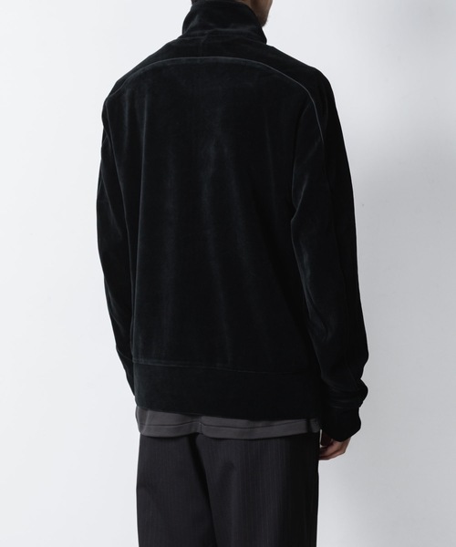ATTACHMENT（アタッチメント）の「CO/PE ベロア ジャージートラックジャケット/ CO/PE VELOR JERSEY TRACK JACKET（ブルゾン・メンズ・ダークグレー/ブラック・1/2/3）」の20枚目の写真
