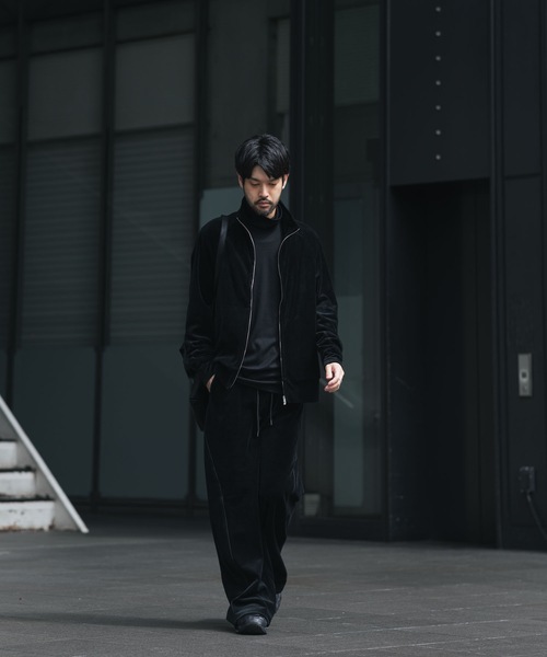 CO/PE ベロア ジャージートラックジャケット/ CO/PE VELOR JERSEY