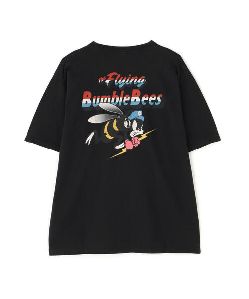 AVIREX(アヴィレックス)の「《WEB&DEPOT限定》BUMBLE BEES T-SHIRT / バンブルビーズ 半袖Tシャツ / AVIREX / アヴィレックス(Tシャツ/カットソー・メンズ・ブラック/ホワイト/ピンク/イエロー・X-LARGE/XX-LARGE/MEDIUM/LARGE)」の14枚目の写真