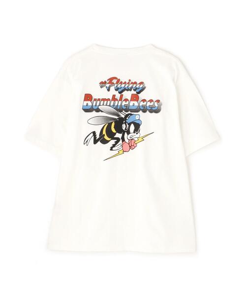 AVIREX(アヴィレックス)の「《WEB&DEPOT限定》BUMBLE BEES T-SHIRT / バンブルビーズ 半袖Tシャツ / AVIREX / アヴィレックス(Tシャツ/カットソー・メンズ・ブラック/ホワイト/ピンク/イエロー・X-LARGE/XX-LARGE/MEDIUM/LARGE)」の20枚目の写真