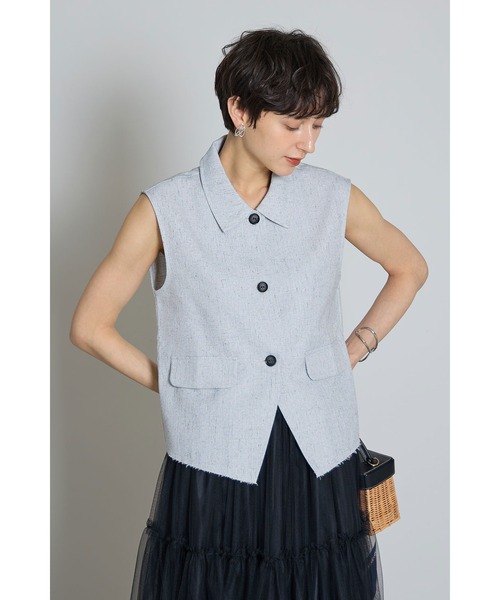 IENA luana リネンジャケットベスト ジャケット・スーツ（レディース／リネン）の通販｜BAYCREW'S STORE