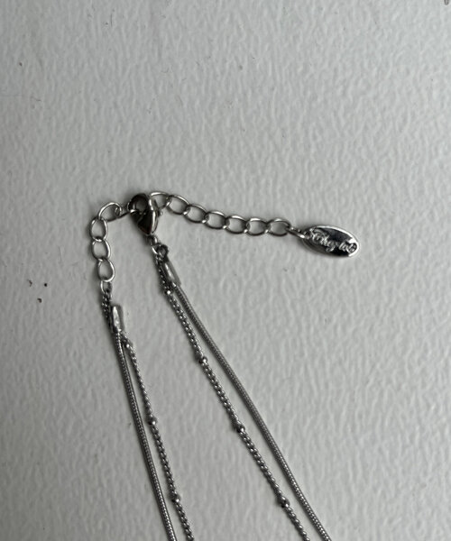 Chez toi（シェトワ）の「２連キャシャネックレス（ネックレス・レディース・シルバー/ゴールド・FREE）」の6枚目の写真