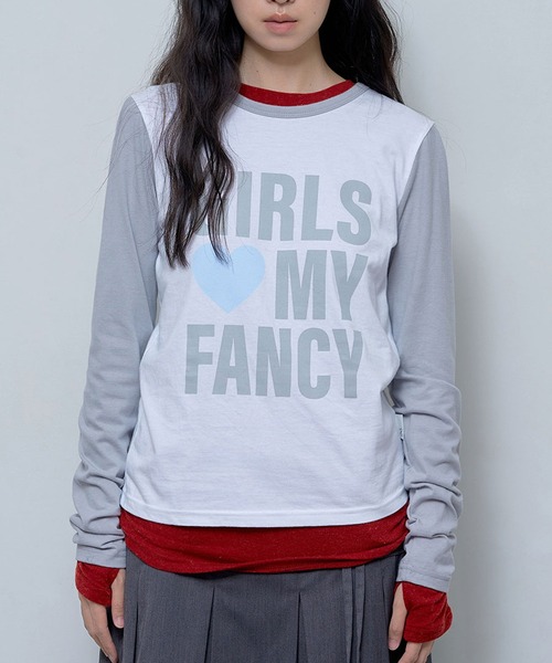 ❤️新品❤️『スクープ　クラブ』ロングカットソー FANCY CLUB/ファンシークラブ GIRLS MY FANCY LONG SLEEVE ロンT