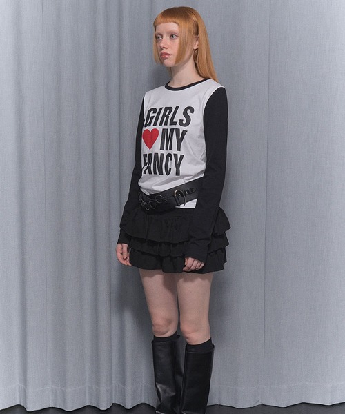 FANCY CLUB/ファンシークラブ GIRLS MY FANCY LONG SLEEVE ロンT