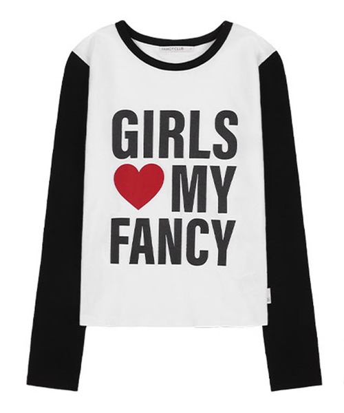 ❤️新品❤️『スクープ　クラブ』ロングカットソー FANCY CLUB/ファンシークラブ GIRLS MY FANCY LONG SLEEVE ロンT