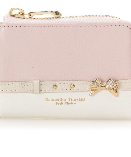 Samantha Thavasa Petit Choice（サマンサタバサ　プチチョイス）の「ビジューリボンバイカラー キーケース（キーケース/キーアクセサリー・レディース・ライトブルー/ピンク/ベージュ・FREE）」の13枚目の写真