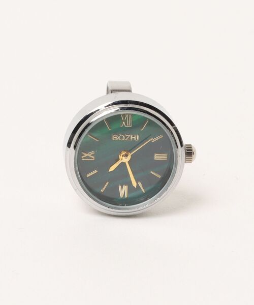 Burner(バーナー)の「【OKUOKU 0909】watch ring 指輪時計 アソート マルチカラー フリーサイズ仕様 oku-ring-g9【RBT】(リング・メンズ・ゴールド/シルバー系その他/シルバー系その他3/ゴールド系その他/シルバー系その他2/シルバー/ゴールド系その他4/ゴールド系その他3/ゴールド系その他2/グリーン系その他3/グリーン系その他2/グリーン系その他/ピンクゴールド・FREE)」の1枚目の写真