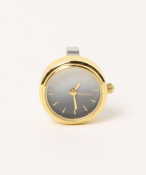Burner(バーナー)の「【OKUOKU 0909】watch ring 指輪時計 アソート マルチカラー フリーサイズ仕様 oku-ring-g9【RBT】(リング・メンズ・ゴールド/シルバー系その他/シルバー系その他3/ゴールド系その他/シルバー系その他2/シルバー/ゴールド系その他4/ゴールド系その他3/ゴールド系その他2/グリーン系その他3/グリーン系その他2/グリーン系その他/ピンクゴールド・FREE)」の12枚目の写真