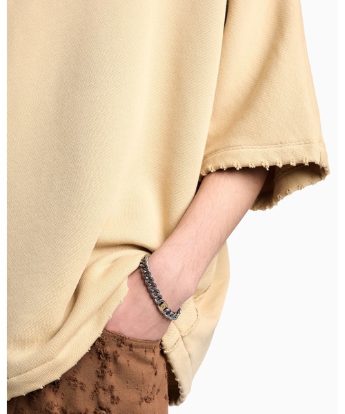 EMPORIO ARMANI（エンポリオアルマーニ）の「【エンポリオ アルマーニ】エンポリオ アルマーニ チェーンブレスレット ツートン ステンレススチール（ブレスレット・メンズ・その他1・FREE）」の3枚目の写真