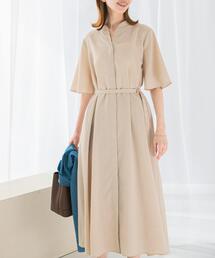 URBAN RESEARCH ROSSO WOMEN | ウォッシャブルフレアスリーブワンピース(ワンピース)