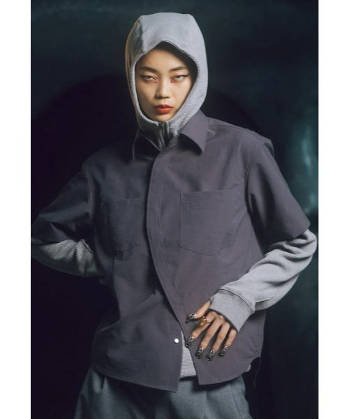 ブラウス シャツ PARANOID/パラノイド/Panel Line Shirt レディース メンズ セール】PARANOID/パラノイド/Panel Line Shirt（シャツ