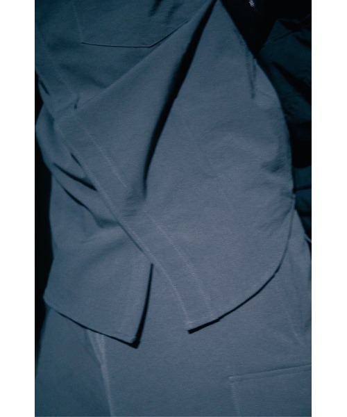 L.H.P（エルエイチピー）の「PARANOID/パラノイド/Panel Line Shirt（シャツ/ブラウス・レディース・グレー・M/S）」の4枚目の写真