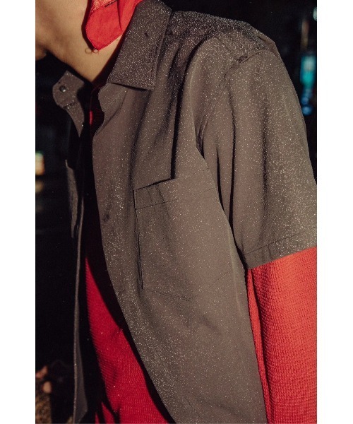 L.H.P（エルエイチピー）の「PARANOID/パラノイド/Panel Line Shirt（シャツ/ブラウス・レディース・グレー・M/S）」の8枚目の写真