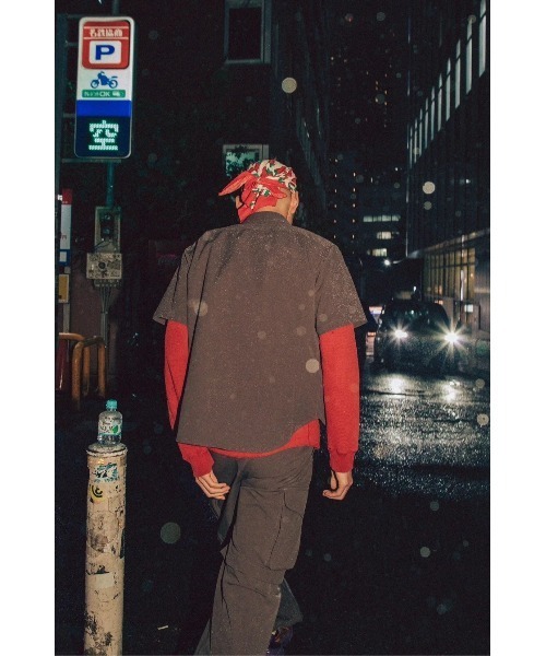 L.H.P（エルエイチピー）の「PARANOID/パラノイド/Panel Line Shirt（シャツ/ブラウス・レディース・グレー・M/S）」の5枚目の写真