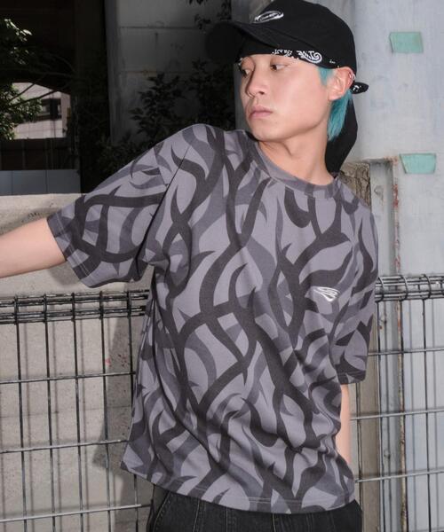 SHORT ROUND(ショートラウンド)の「SHORT ROUND/トライバルワンポイントロゴT(Tシャツ/カットソー・メンズ・その他1・MEDIUM/LARGE)」の17枚目の写真