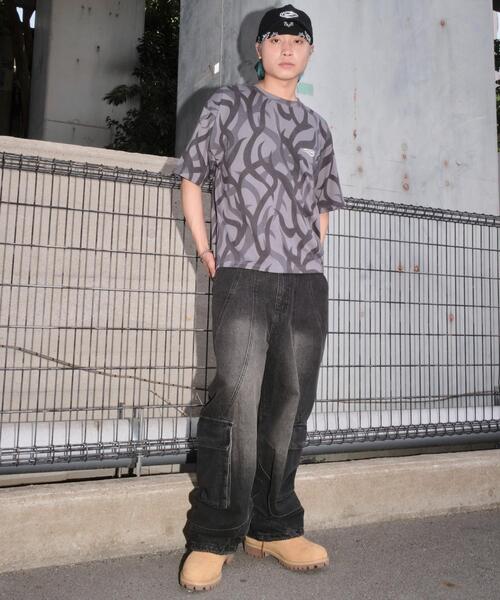 SHORT ROUND(ショートラウンド)の「SHORT ROUND/トライバルワンポイントロゴT(Tシャツ/カットソー・メンズ・その他1・MEDIUM/LARGE)」の19枚目の写真