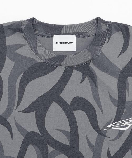 SHORT ROUND(ショートラウンド)の「SHORT ROUND/トライバルワンポイントロゴT(Tシャツ/カットソー・メンズ・その他1・MEDIUM/LARGE)」の5枚目の写真