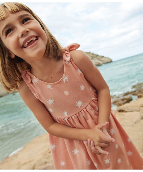 PETIT BATEAU(プチバトー)の「ワンピース(ワンピース・キッズ・オレンジ系その他・3YEAR/4YEAR/5YEAR)」の4枚目の写真
